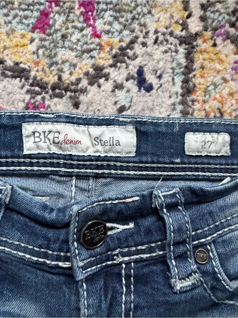 BKE Cut Off Denim Shorts 27